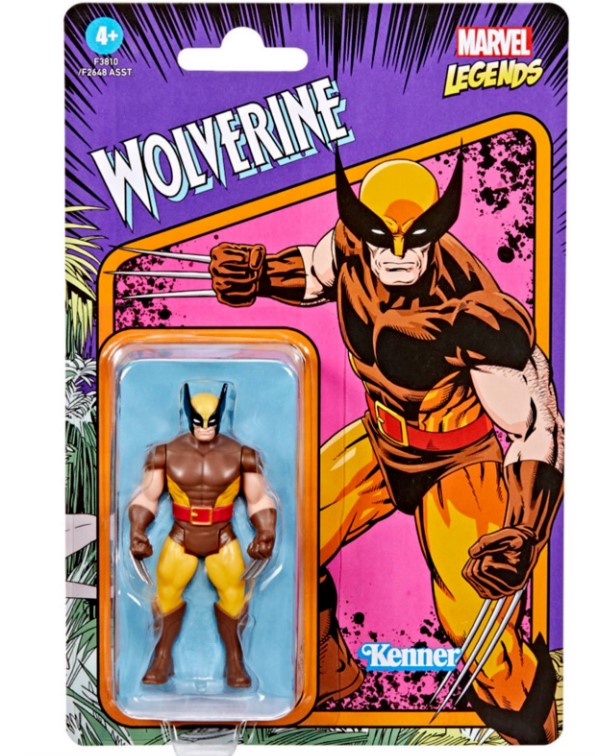 Marvel Legends Retro Wolverine Figure 10 cm