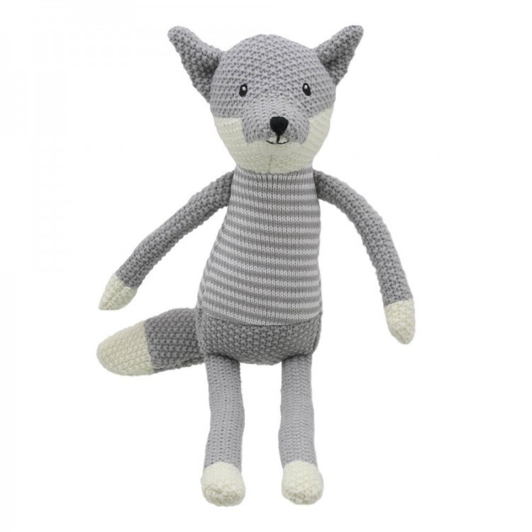 Knitted Wilberry Doll - Fox 42cm