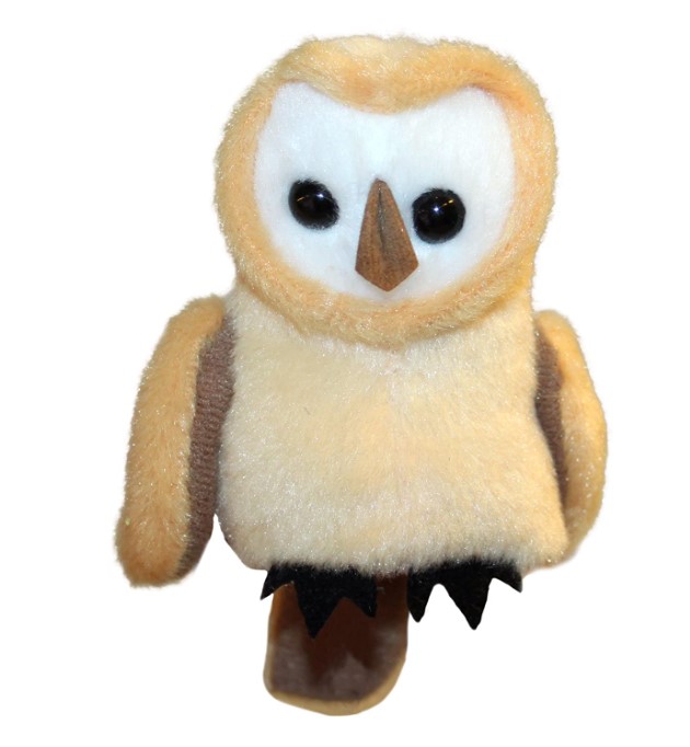 Owl finger puppet 