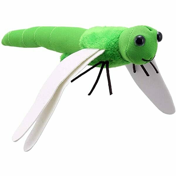 Dragonfly Finger Puppets Green 16cm