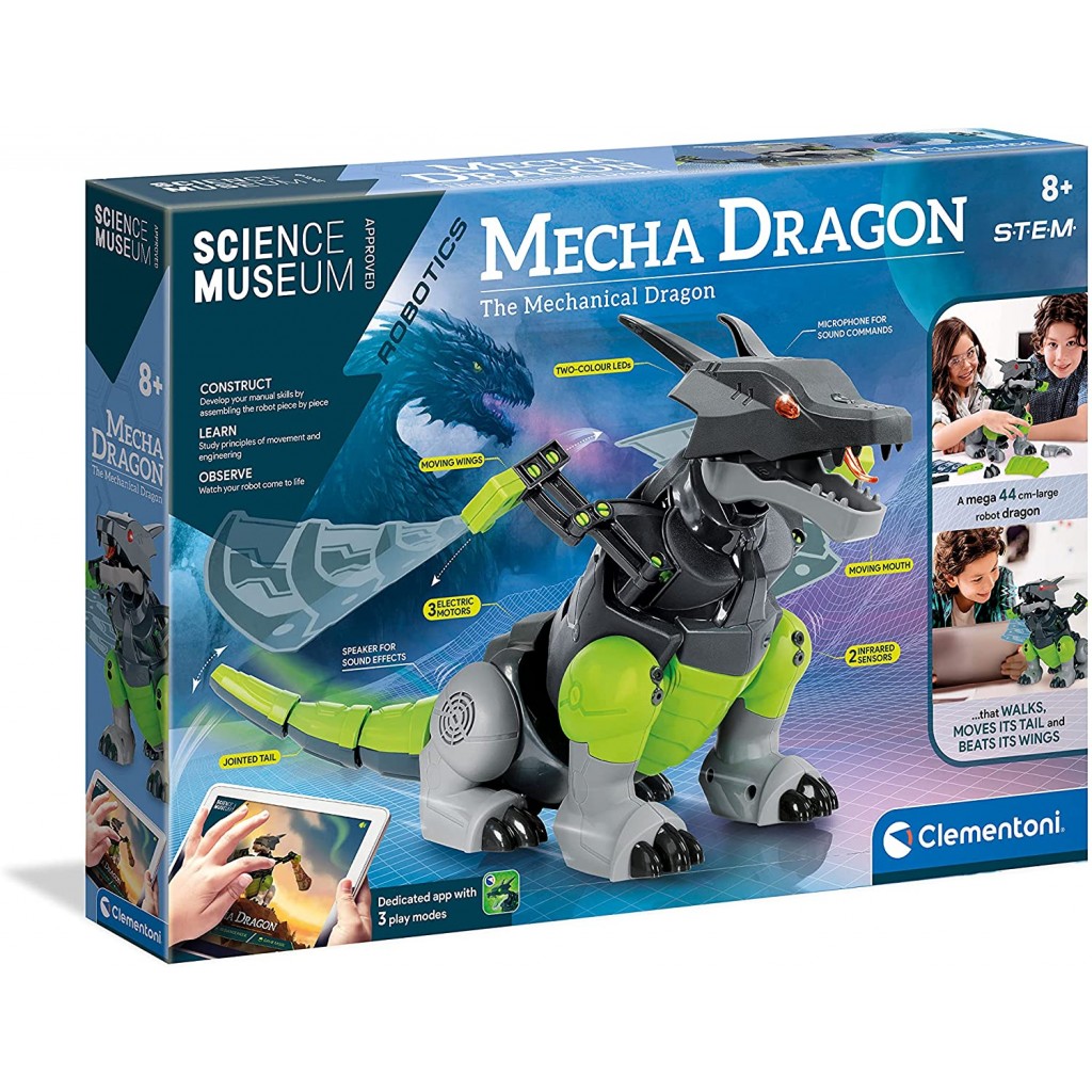 Clementoni - Robotics Game Dragon - Mecha Dragon