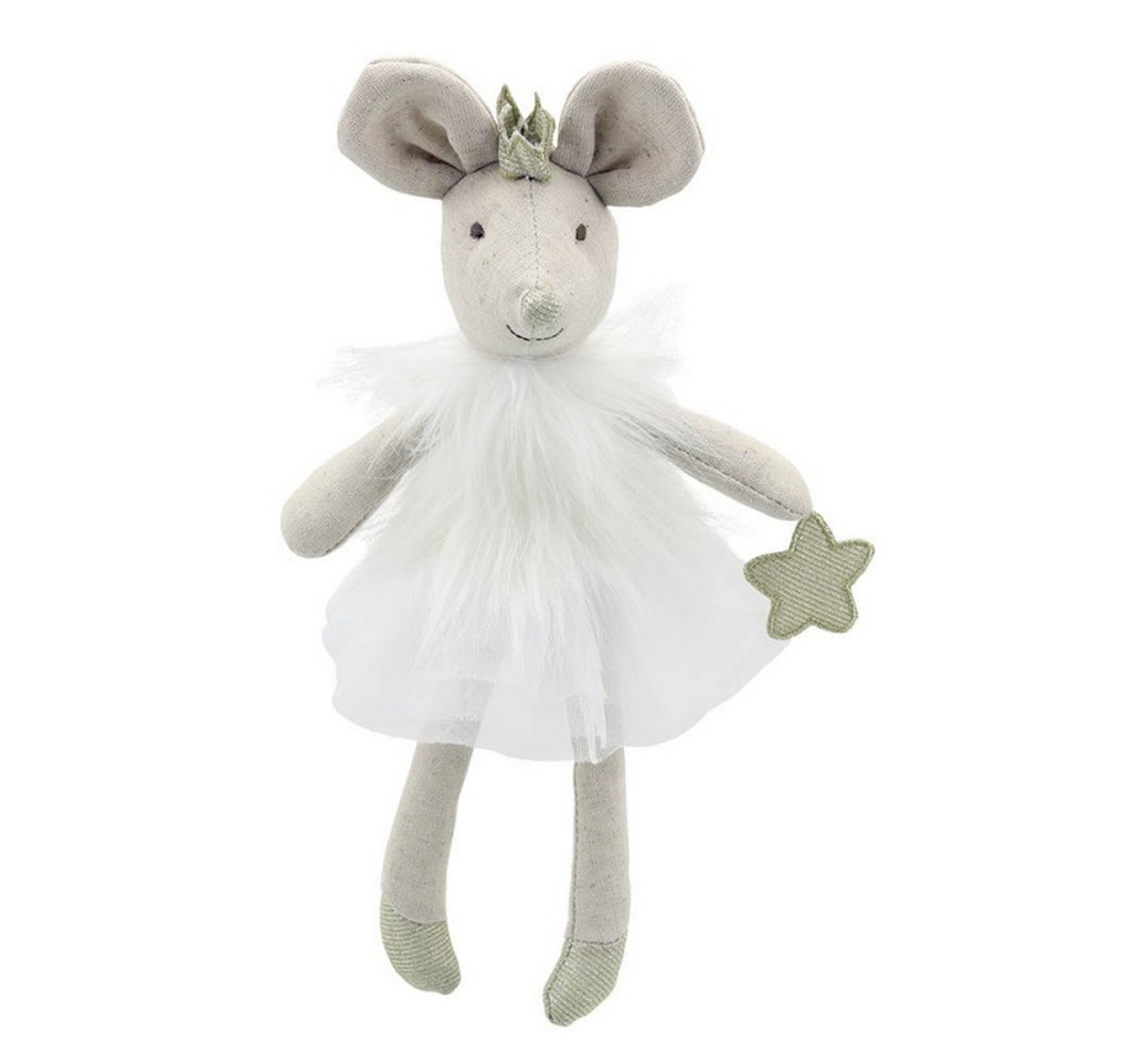 Wellberry - White Mouse Dancing Doll