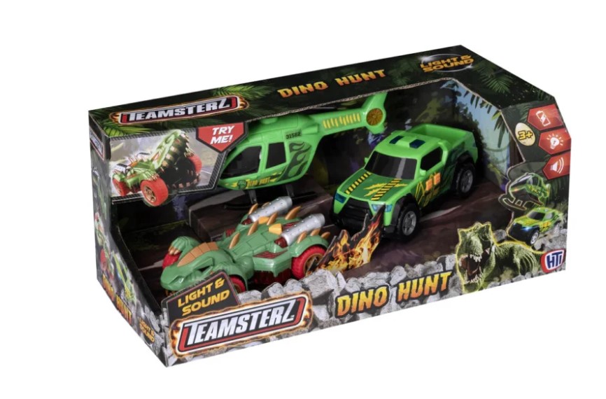 Teamsters Dinosaur Chase with Playset