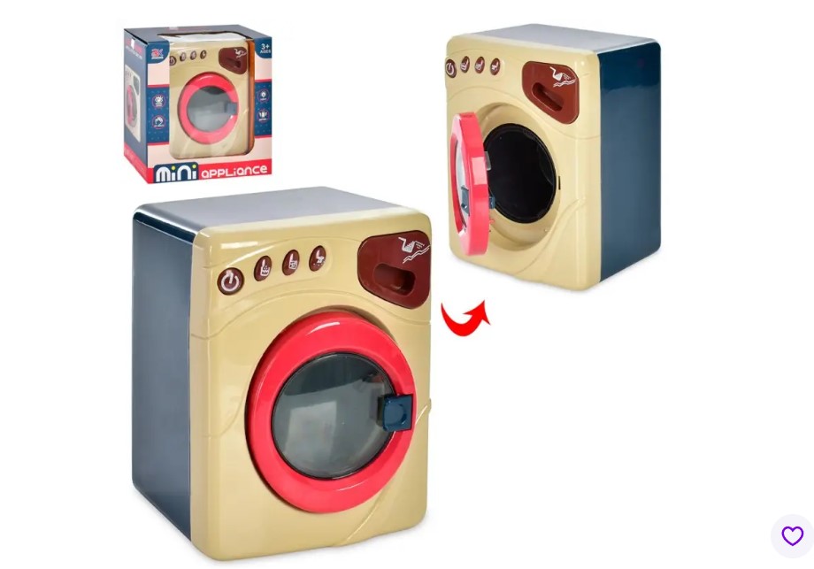 B/O washing machine with light &amp; music no include battery