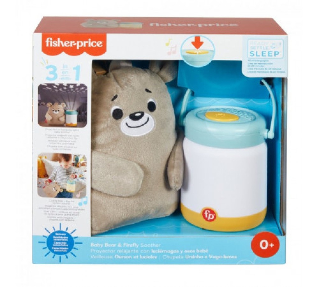 Mattel Baby Bear and Firefly pacifier