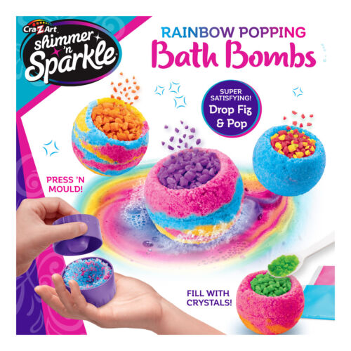 Shimmer and Sparkle Rainbow Shower Bombs