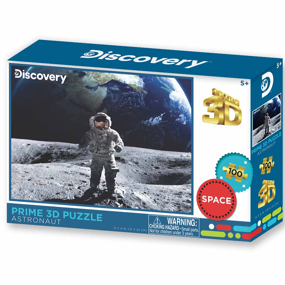 Astronaut discovery puzzle 100 pieces