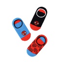 Marvel - Set of 3 - Spiderman Socks - Black