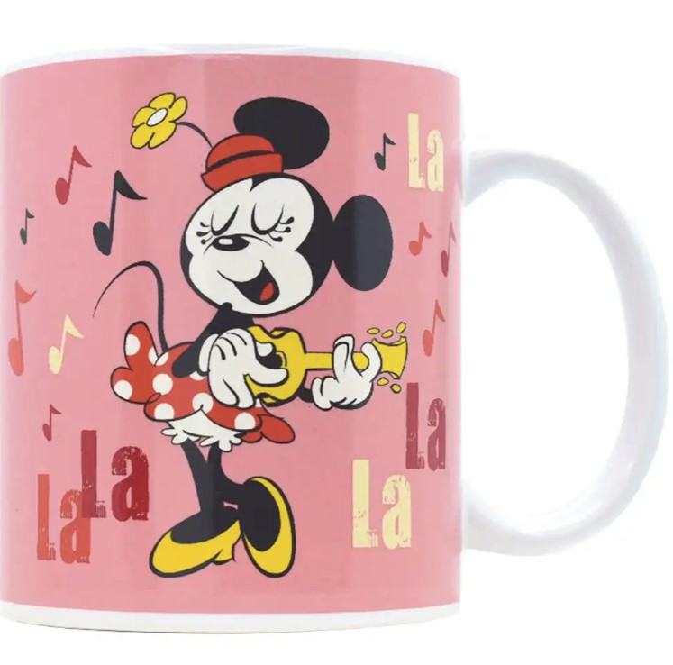11 ounce ceramic mug - Minnie sings