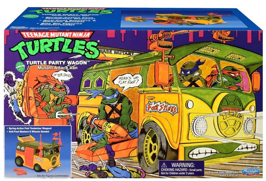 Teenage Mutant Ninja Turtles - Party Wagon - Playmates