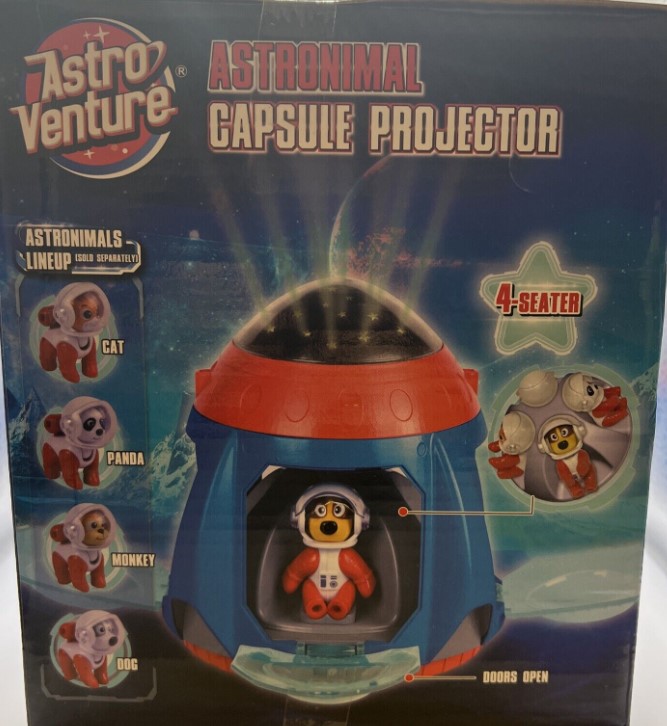 Astronomical capsule projector