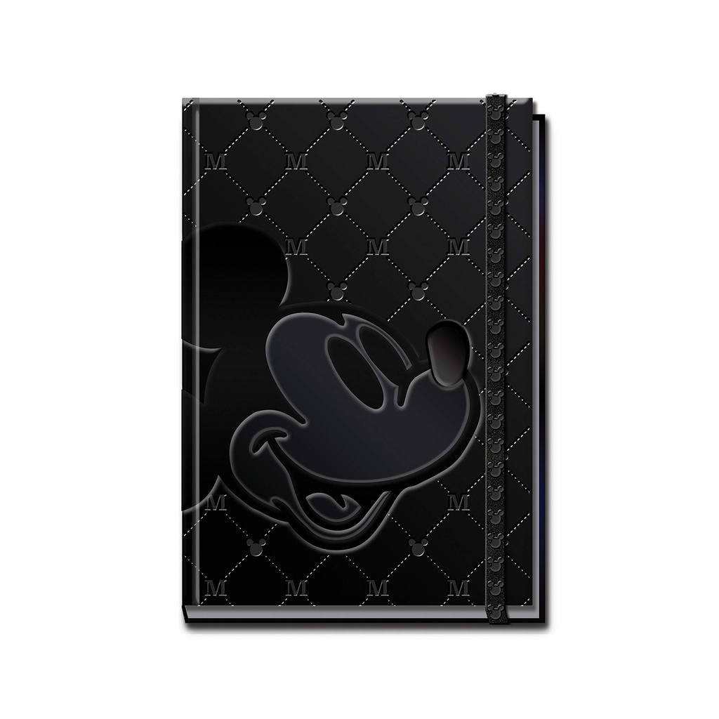 Disney Mickey Mouse Deluxe Black Notebook