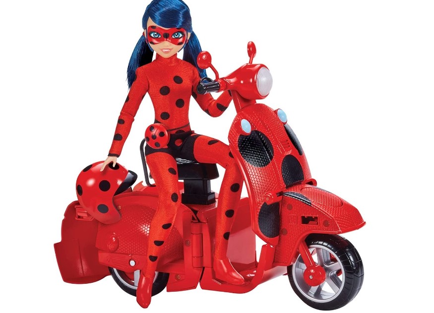 Miraculous Switch and Go Scooter with Doll