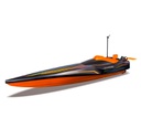 Maisto water boat with remote control