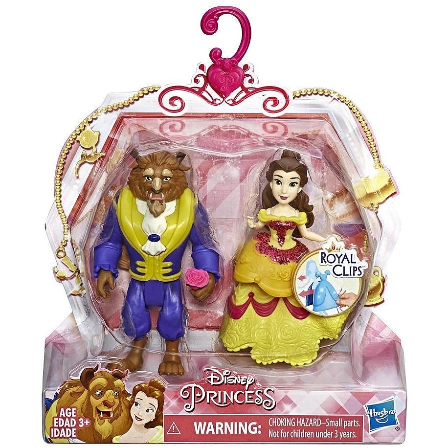 Disney Princess Beauty and Beast dolls