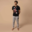 Deadpool long pajama set for men