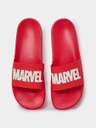 Red Marvel slippers
