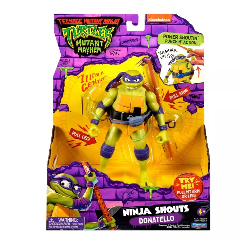 Teenage Mutant Ninja Turtles Mime Ninja Character - Donatello