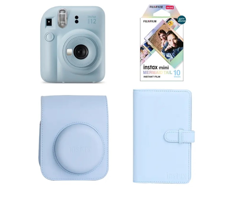 Fujifilm instax mini 12 sky blue gift box