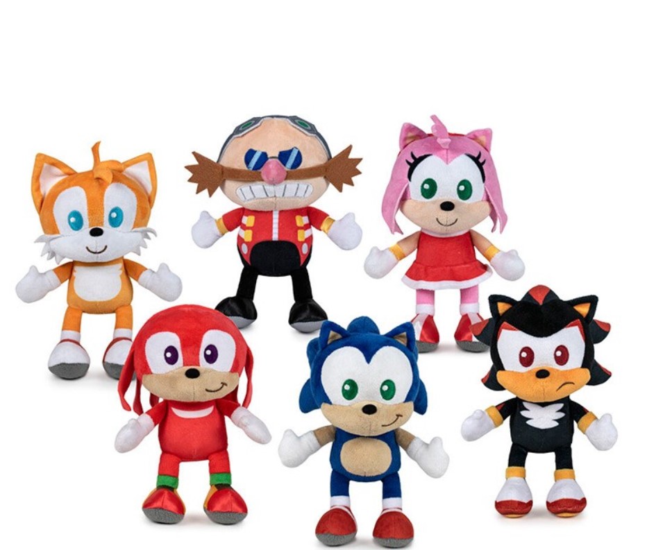 Sonic Plush Backpack - 2 characters to collect