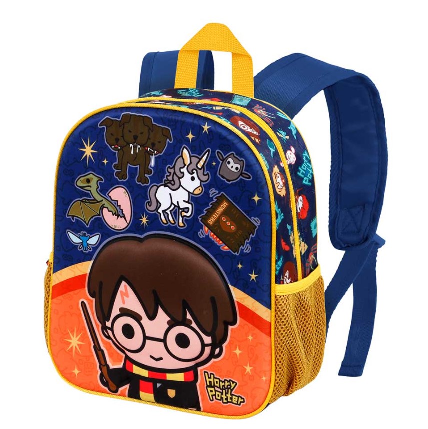 Harry Potter Crest Small 3D Backpack, Orange