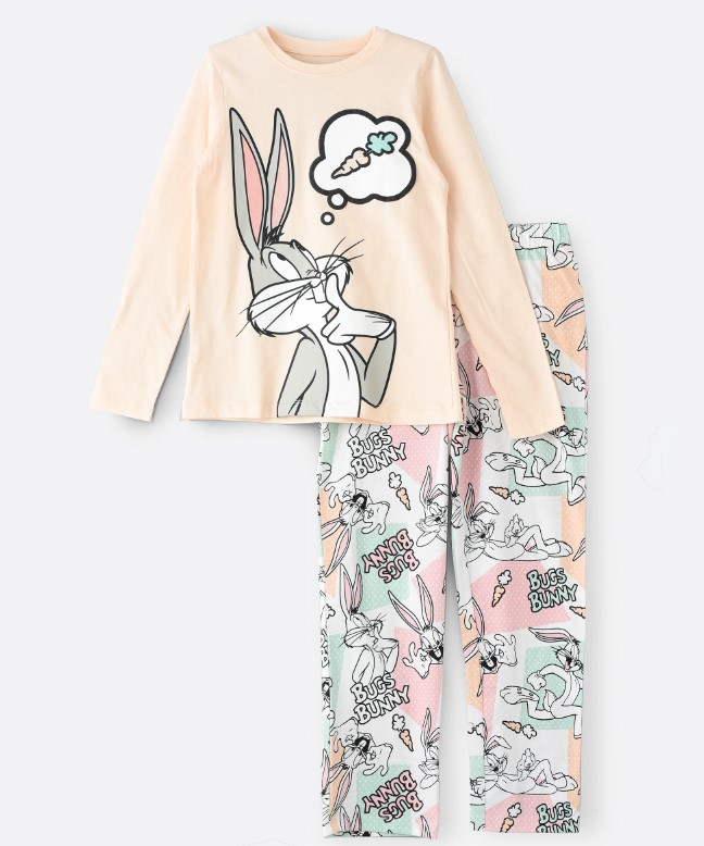 Bugs Bunny Senior Girls Pyjama Set