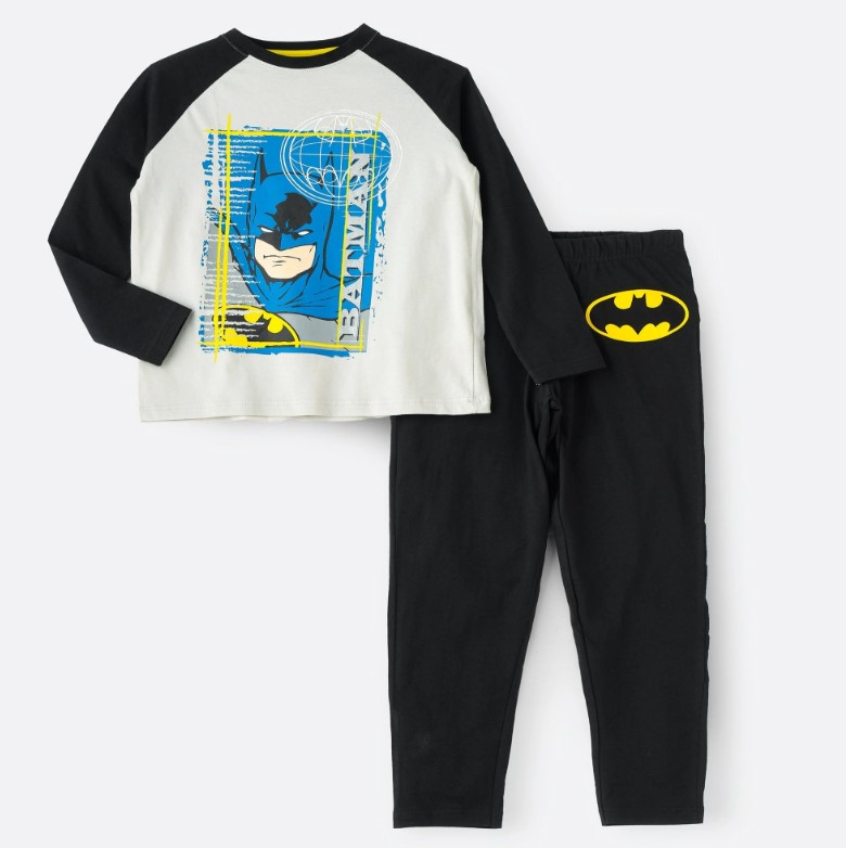 Batman Senior Boys Pyjama Set