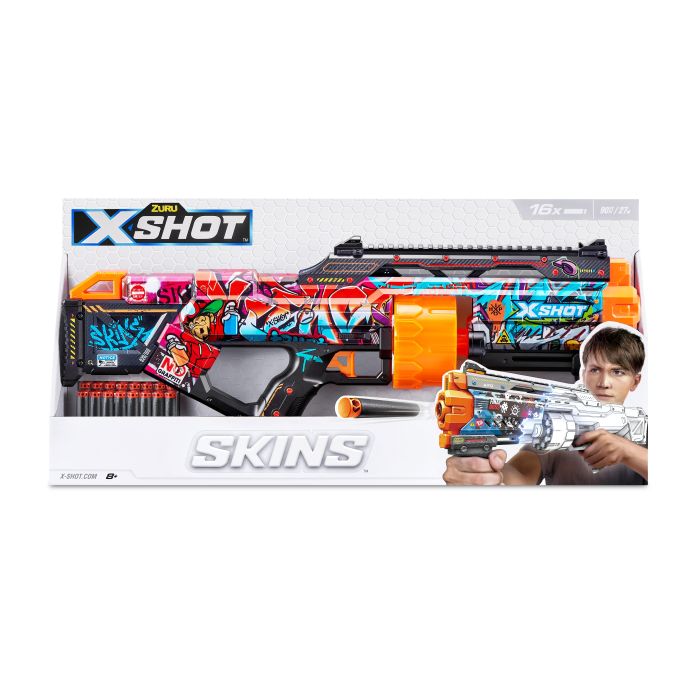 X-Shot Skins Gravity Pistol 16 Rounds