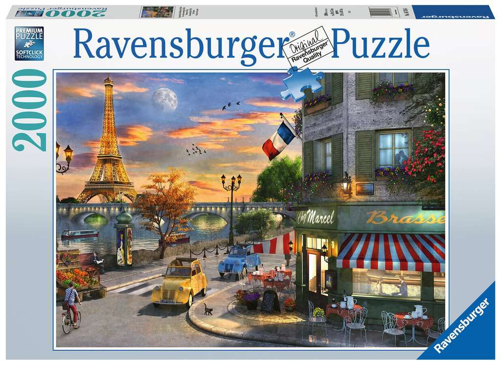 Ravensberger Puzzle Paris Sunset - 2000 Pieces