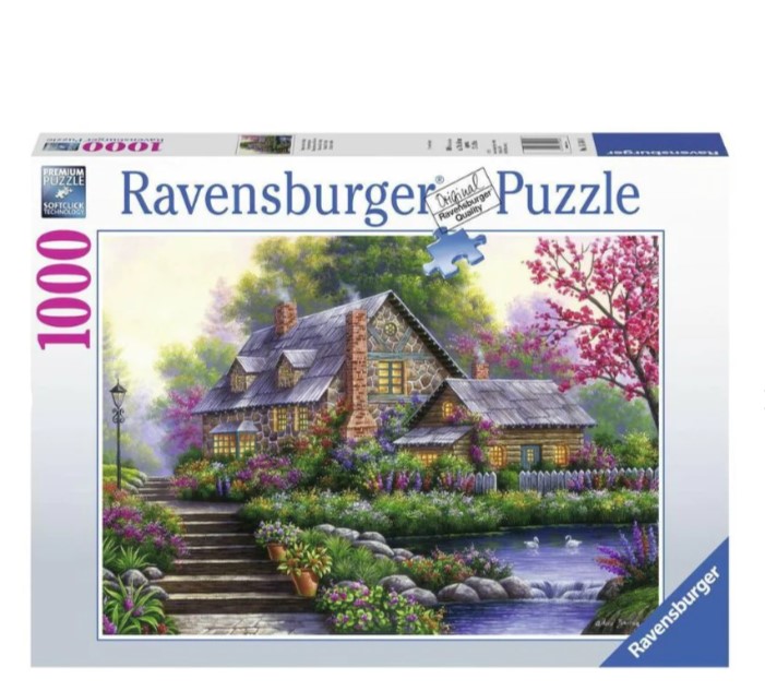 Ravensburger - The Romantic Cottage Puzzle 1000 pieces
