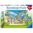 Ravensburger Puzzle Island Adventure-2x24