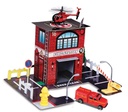 Maisto Playset - Fire Station with Helicopter
