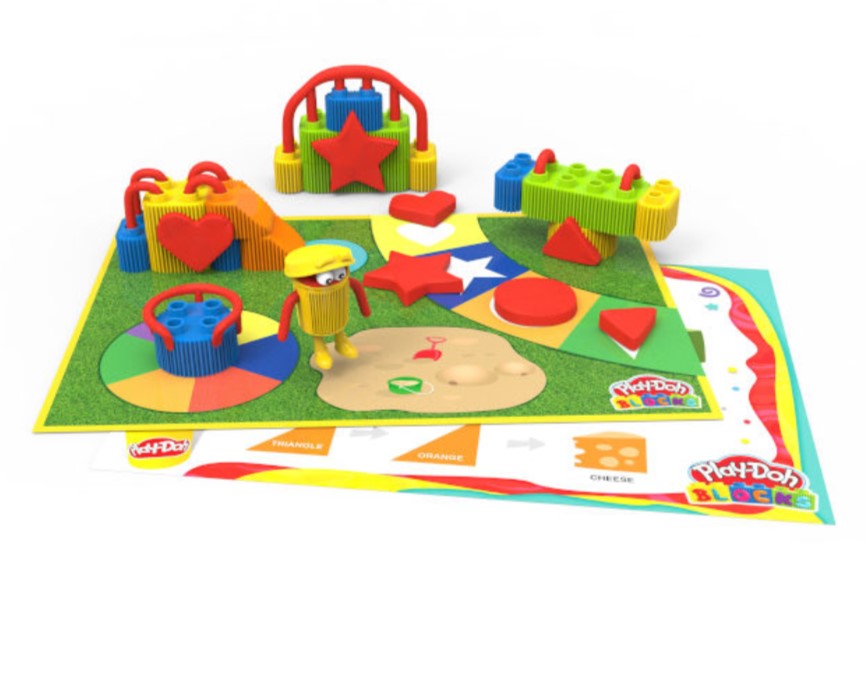 Play-Doh Blocks Pack Colors and Shapes