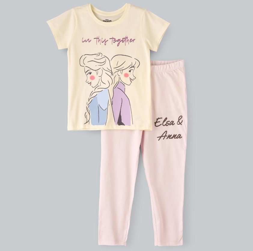 Disney Frozen pajama set for girls