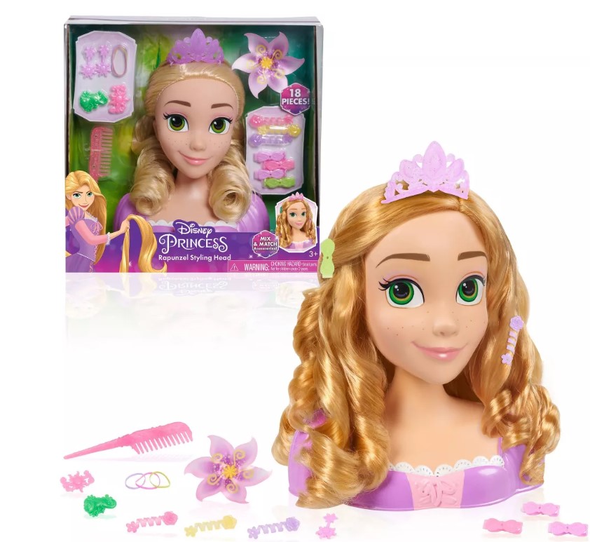 Disney Princess Rapunzel styling head