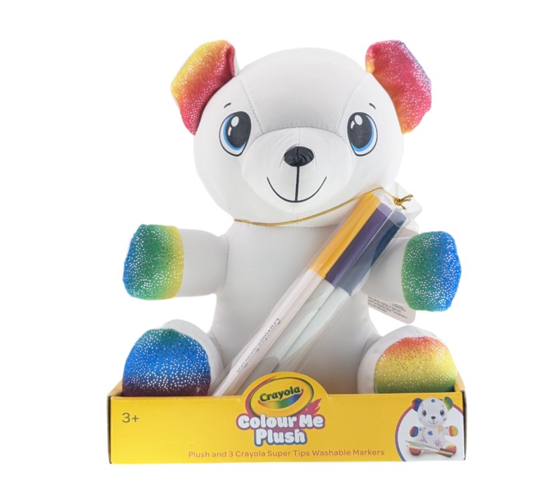 Crayola Colour Me Plush Bear