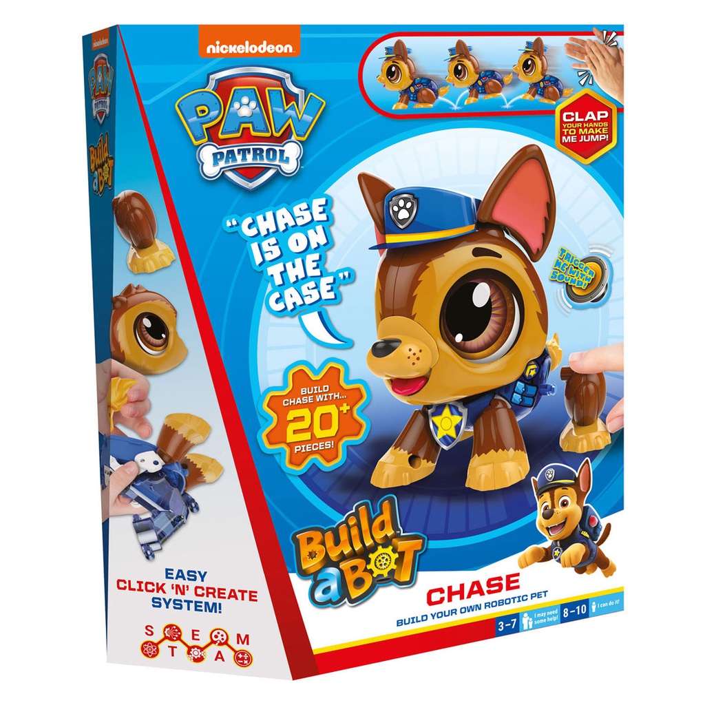 Paw Patrol Chase Building Robot - Chase