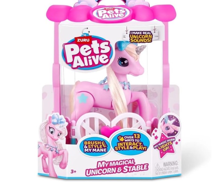 Pets Alive My Magical Unicorn Interactive Toy