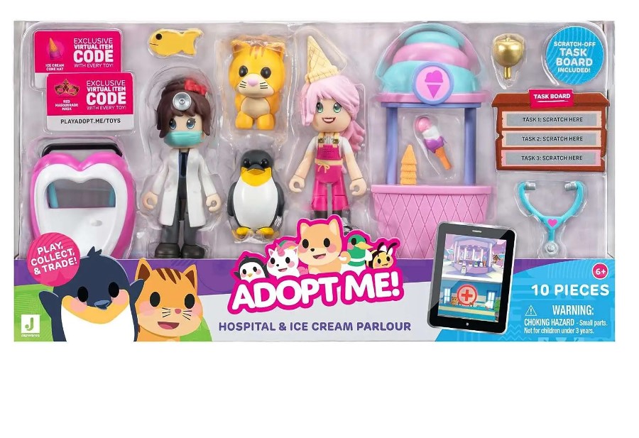 adopt me! Hospital and Ice Cream Shop - Buddy Pack