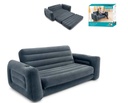 Intex double inflatable sofa gray