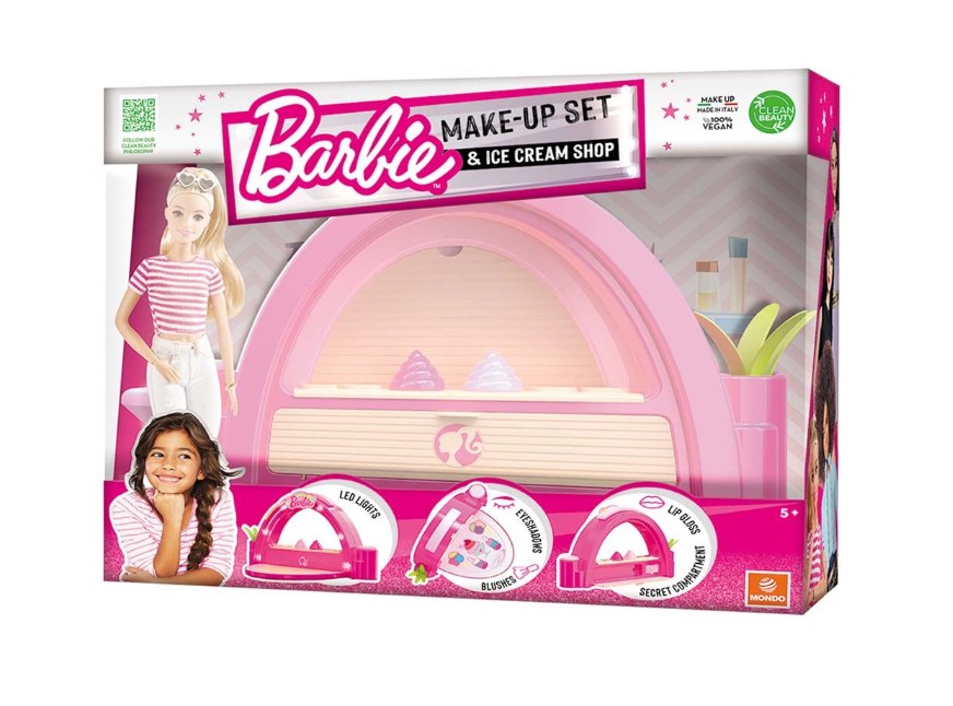 Barbie makeup and ice cream shop set