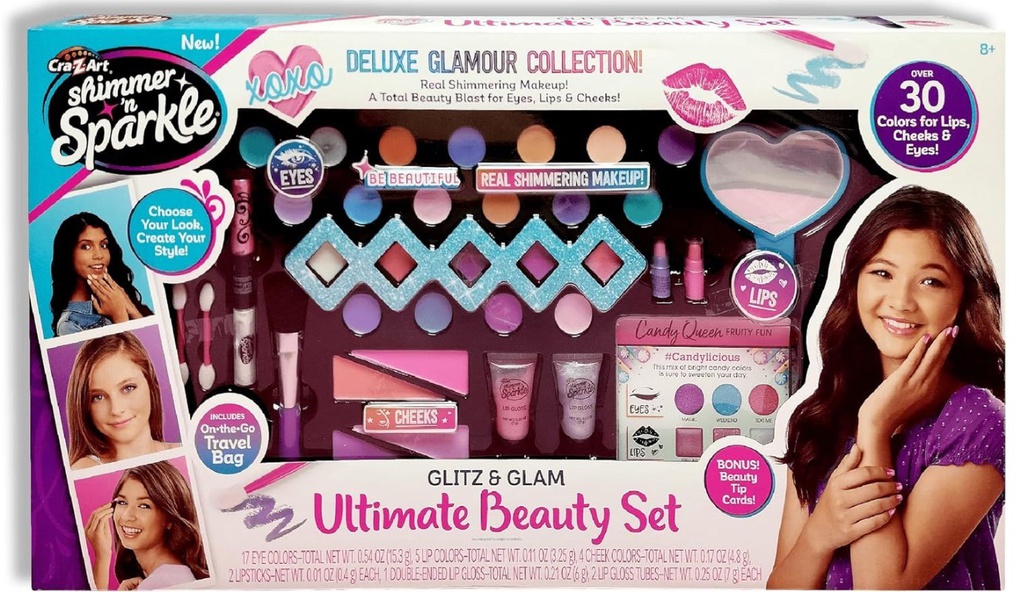 Shimmer &amp; Sparkle - Glitz &amp; Glam Ultimate Beauty Set