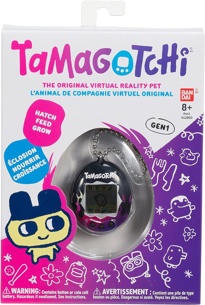 The original Tamagotchi flame