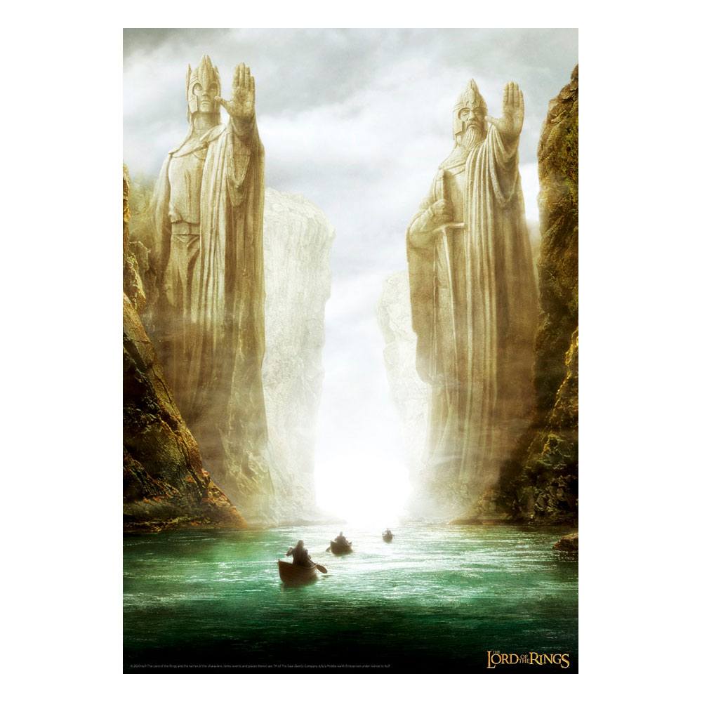Lord of the Rings lithograph poster 42 x 30 cm