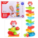 Roller Ball Track Toy for Kids - 16 Pieces