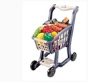 Mini Supermarket Shopping Cart with Light and Music-41pcs