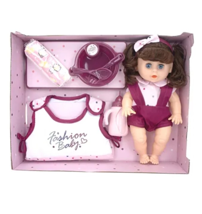 Girl doll for children with accessories