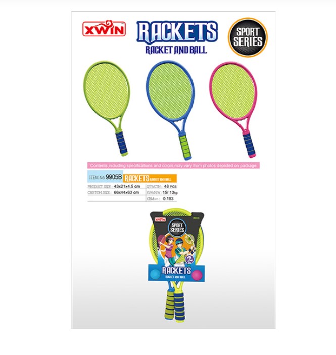 Tennis racket game for children