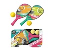 Tennis rackets with tennis ball