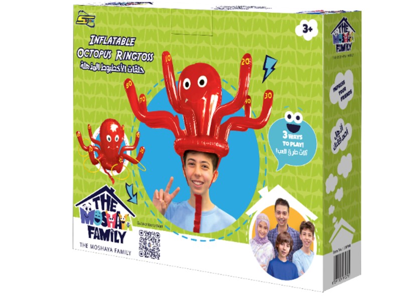 Amazing octopus rings family game